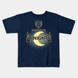 Embrace the Knight Moon Egyptian Hero Kids T-Shirt